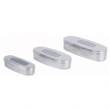 華瑞不銹鋼針管盒  A312 中號(hào) 134×50×30毫米可放10ml、5ml、2ml、1ml 針管