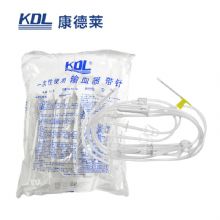康德萊一次性使用輸血器帶針TS055 雙頭帶針 0.9×28mm 10套/包，200套/箱，一箱起批