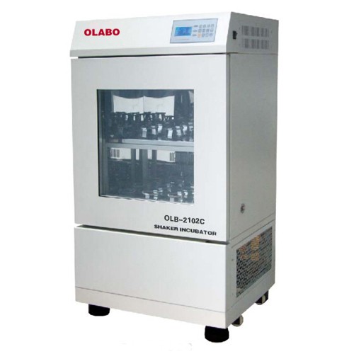 歐萊博 恒溫搖床OLB-2102C 雙層小容量空氣浴搖床