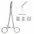 金鐘分離結(jié)扎鉗18cm JC8780 18cm 45°×18直半齒